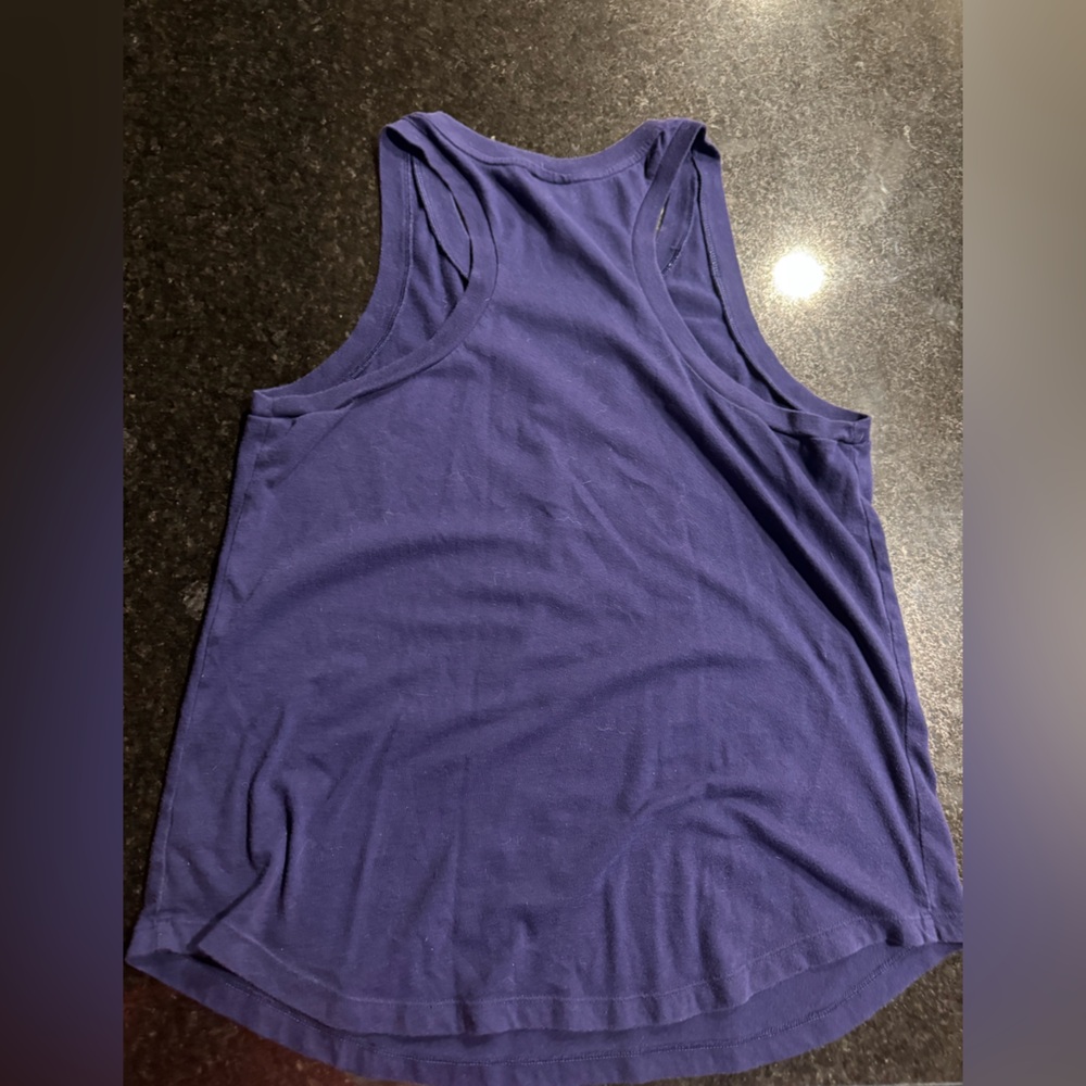 Cute Blue Graphic Racerback Tank - Picture 2 of 3